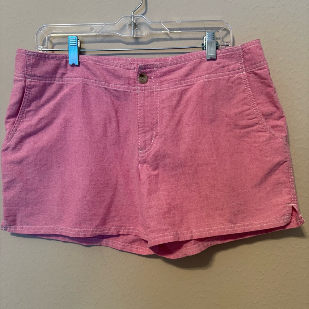 Pink Columbia PFG Chino Style Shorts Women's 12 Activewear 4 Inch Inseam
